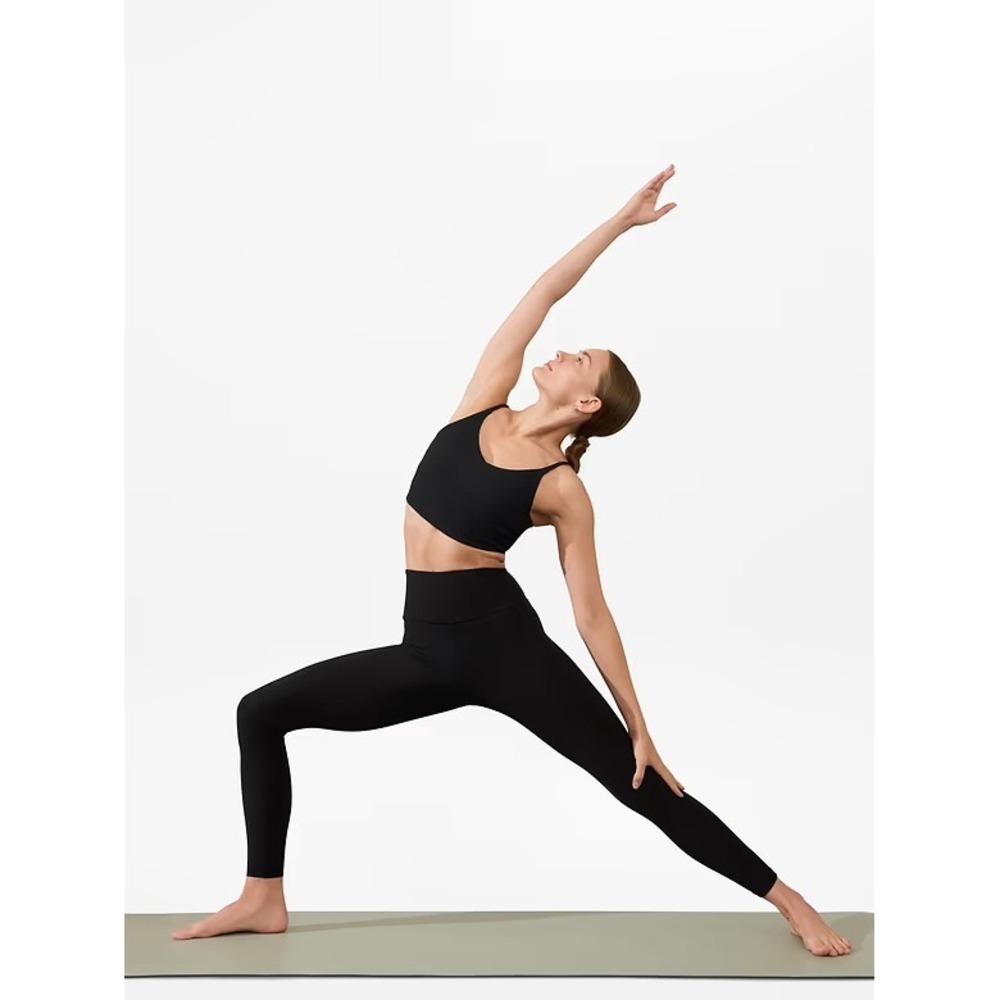 Athleta Elation Rib Legging Black Size XL Activewear Athleisure Yoga Gym Pilates